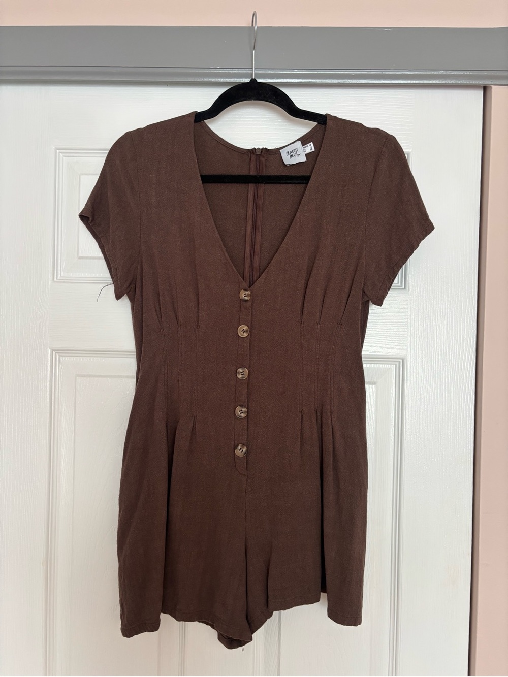 Princess Polly Adi Brown Romper